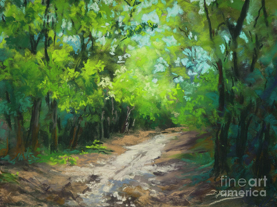 Mississippi Painting -  Path at Wolf River by Dianne Parks