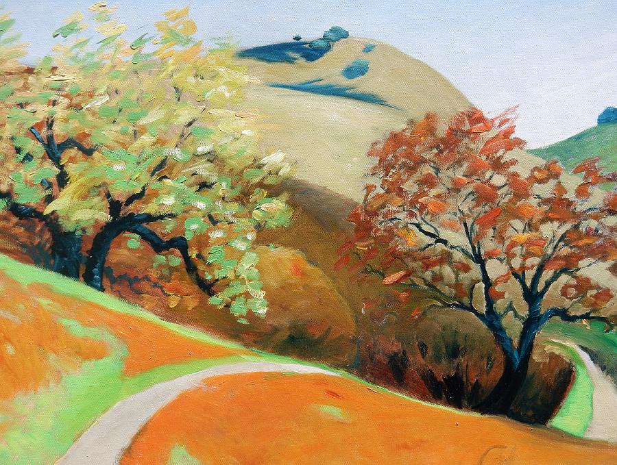 Tree Painting - Path by Gary Coleman