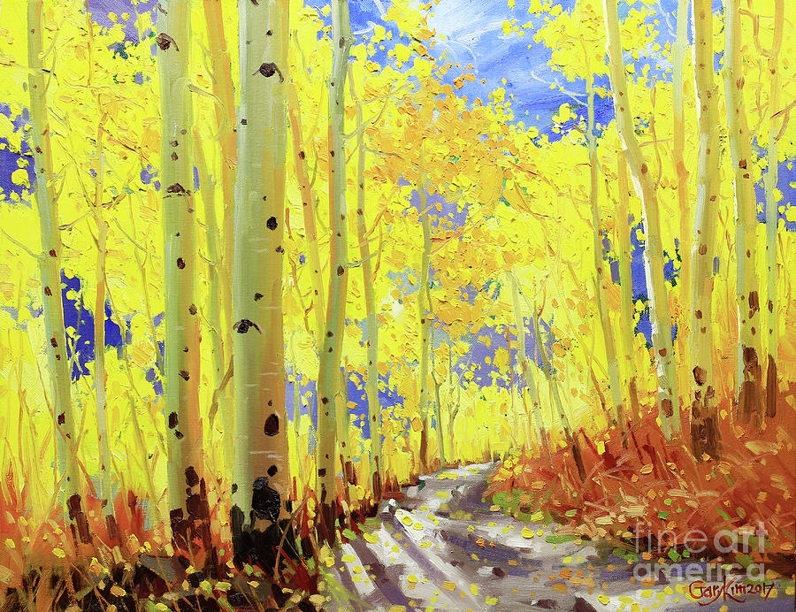 Path of Owl Creek Painting by Gary Kim