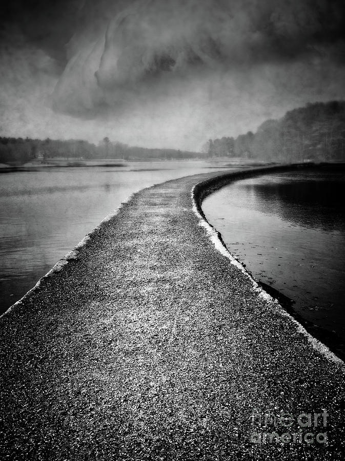 Road Photograph - Path to Beyond 4x3 by Edward Fielding