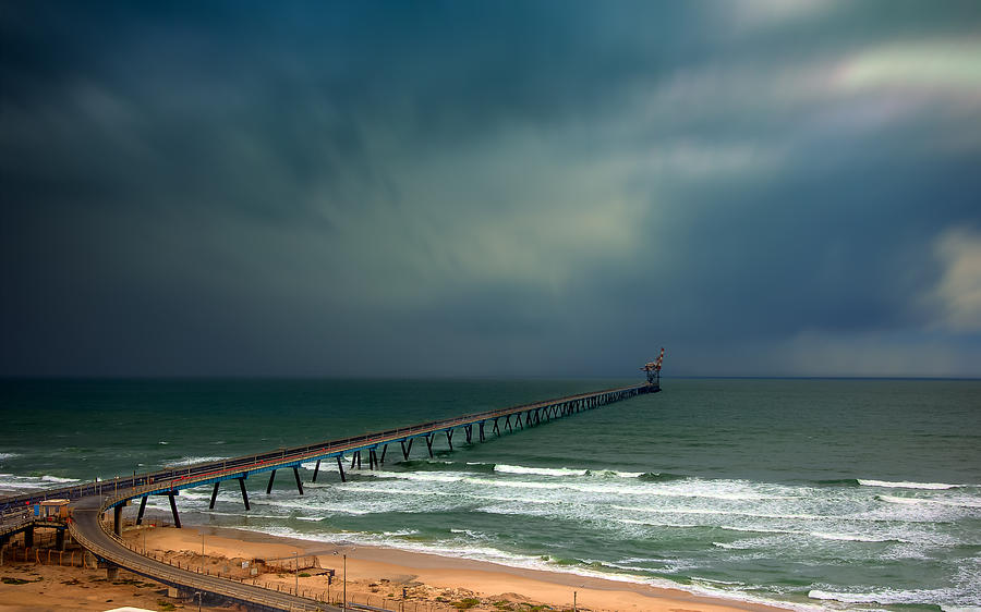 Path to horizon Photograph by Mark Perelmuter - Fine Art America