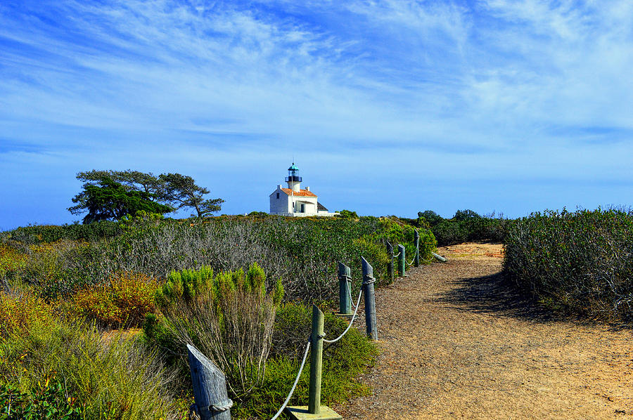 Path To Old Point Loma Lighthouse - San Diego Photograph by Glenn McCarthy Art and Photography