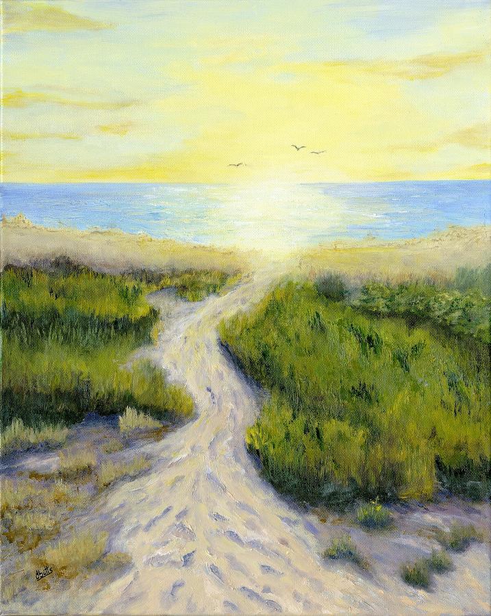 Path to Serenity Painting by Deborah Butts