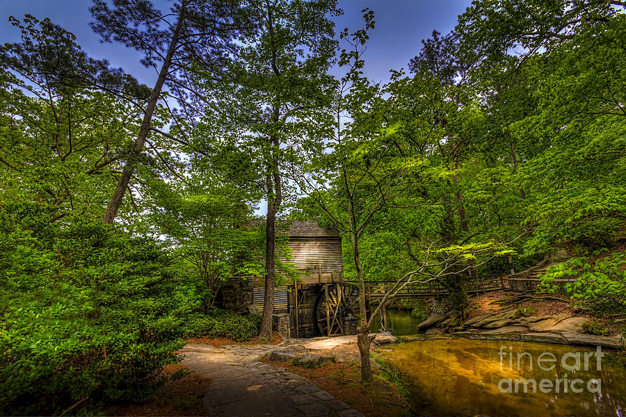 Path To The Mill Photograph by Marvin Spates
