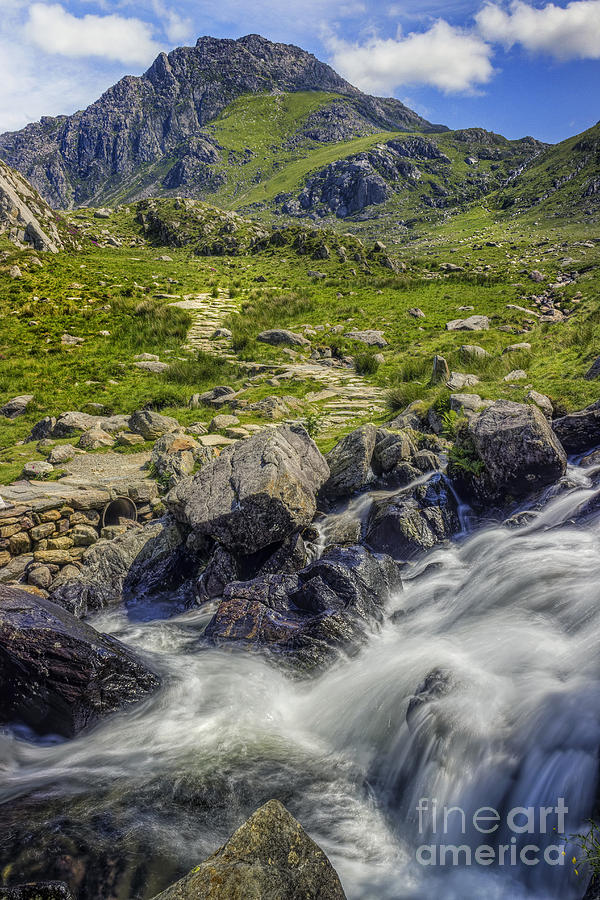 Path To Tryfan Photograph by Ian Mitchell