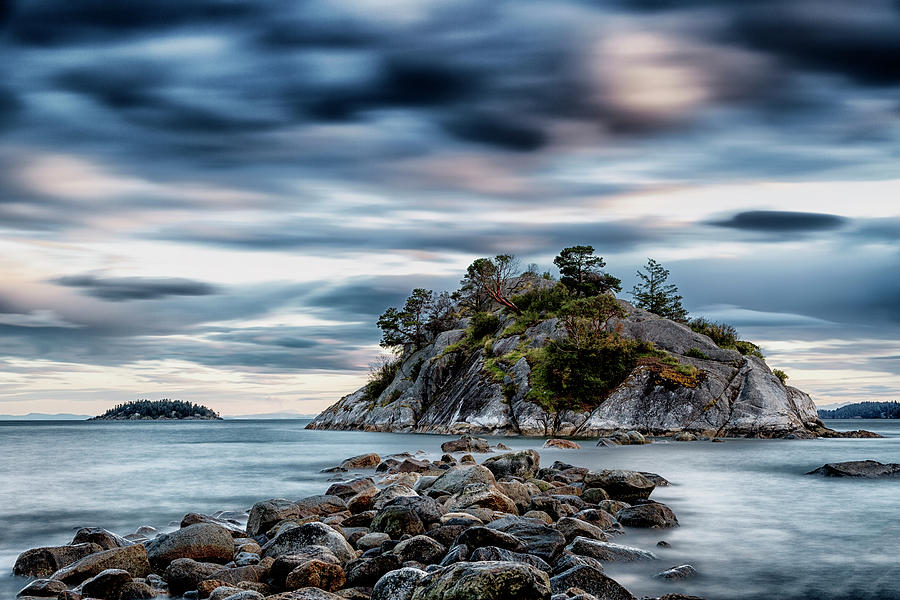 Sunset Photograph - Path to Whyte Island by Stephen Stookey