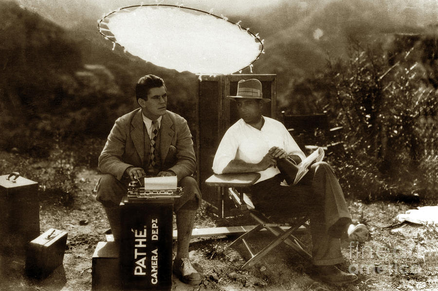 Movie Photograph - Pathe Camera Dept. Circa 1920 by Monterey County Historical Society