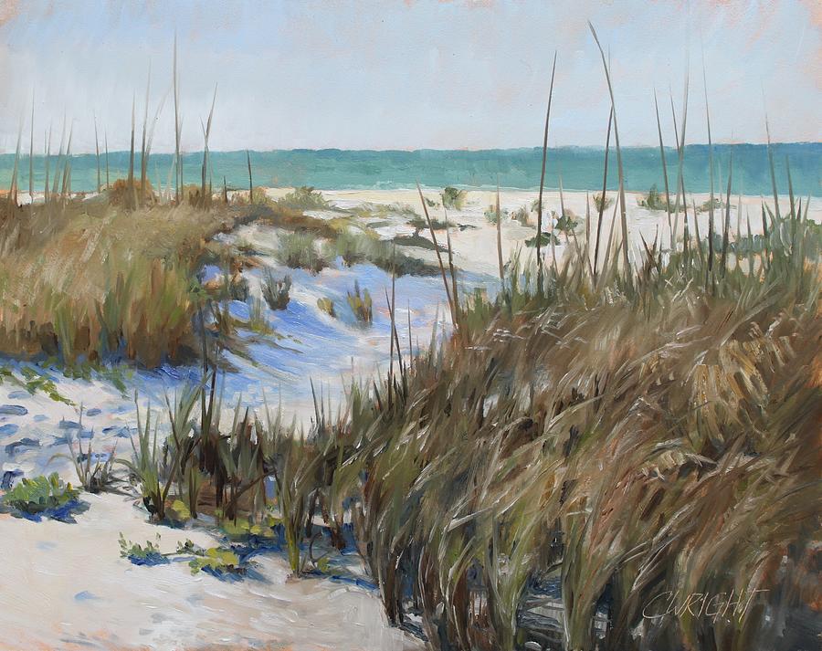 Pathway Through the Dunes Painting by Cory Wright - Fine Art America