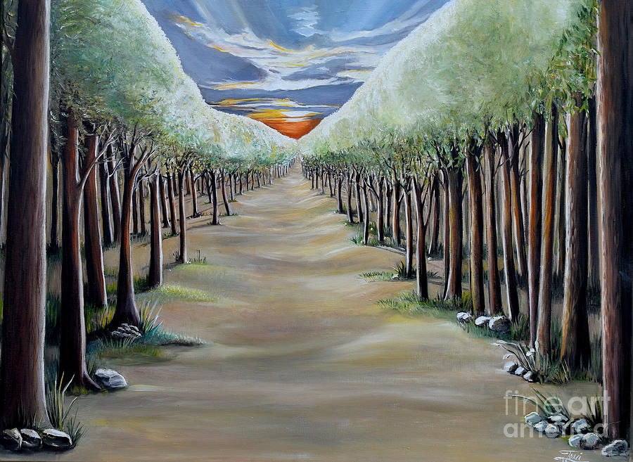 Pathway to the Heavens Painting by Toni Thorne
