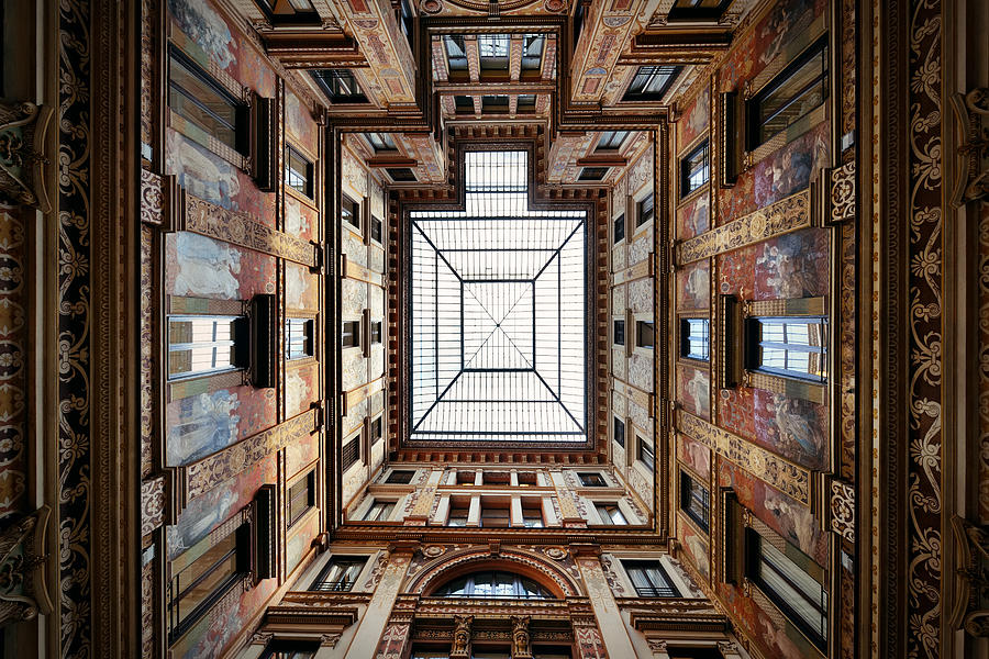 Patio Ceiling Photograph by Songquan Deng