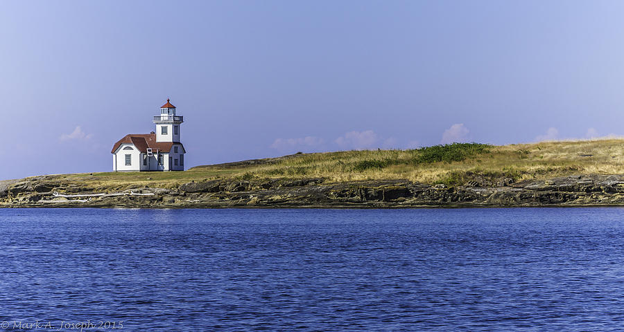 Patos Island Lighthouse Photograph by Mark Joseph