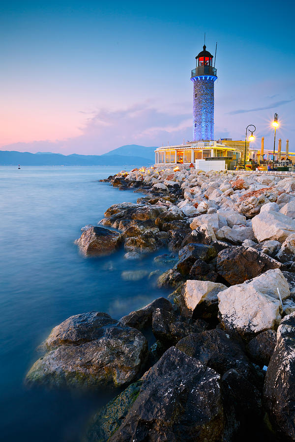 patras lighthouse V Photograph by Milan Gonda