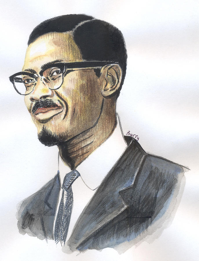 Patrice Emery Lumumba Painting by Emmanuel Baliyanga - Fine Art America