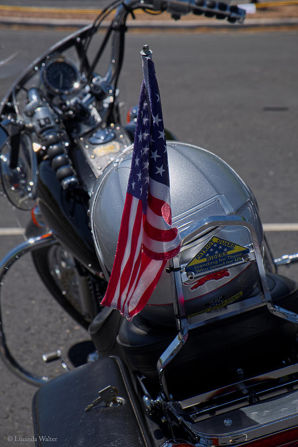 Patriot Guard Riders Photograph by Lucinda Walter
