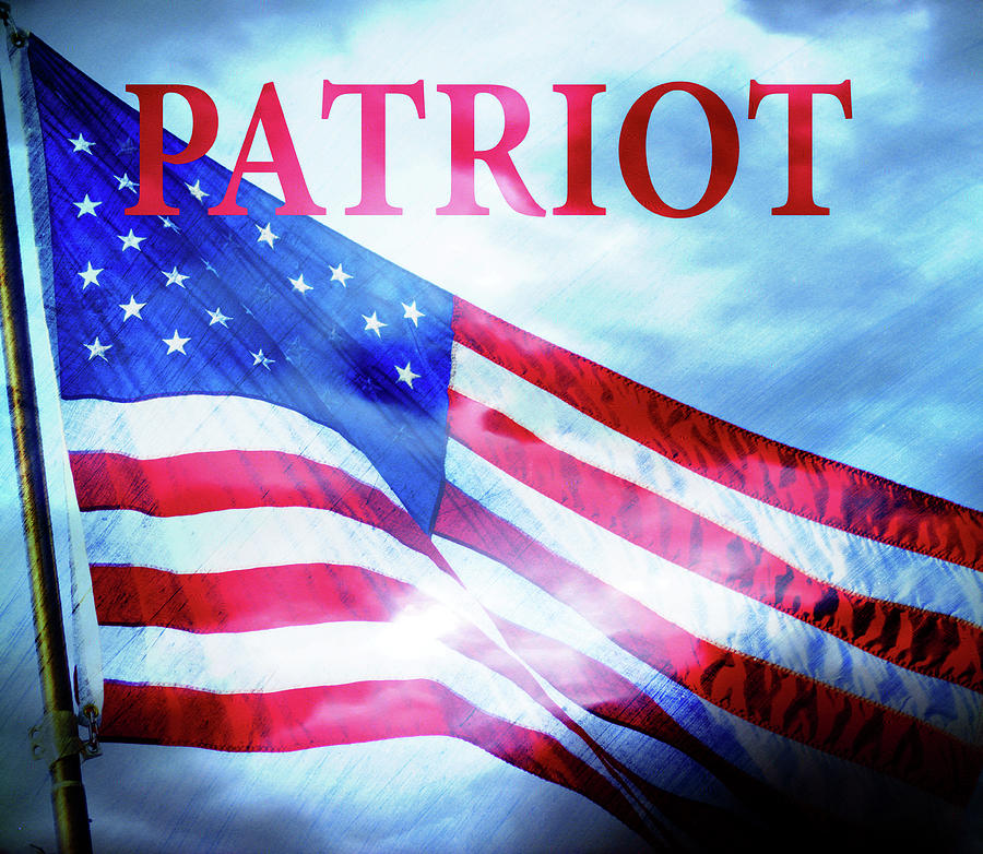 Patriot Mixed Media By KaFra Art | Pixels