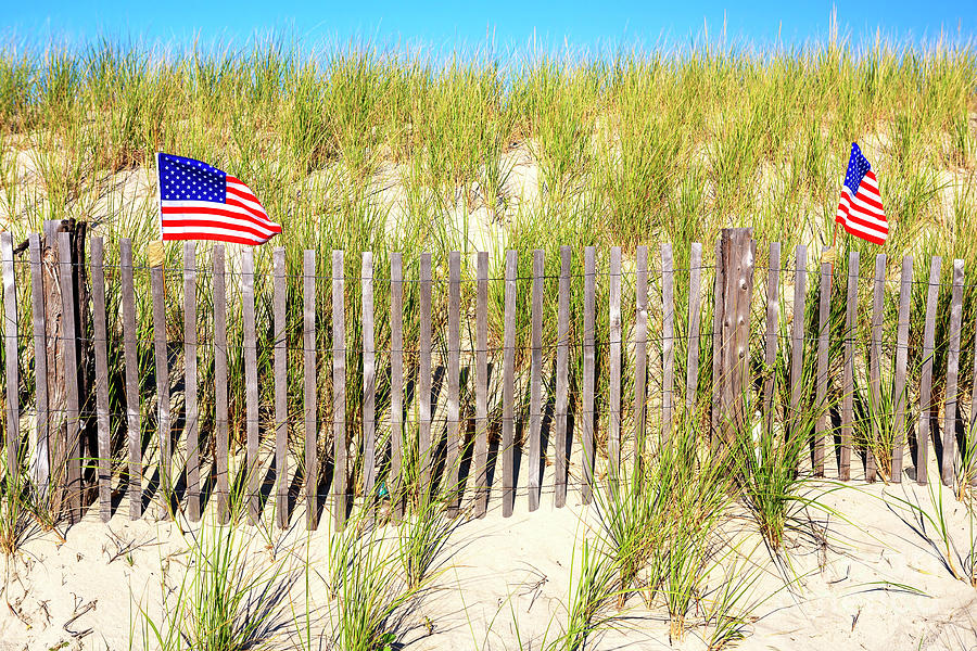 Patriotic Cape May Photograph by John Rizzuto
