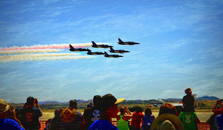 Patriots Jet Team Photograph by Glenn McCarthy Art and Photography