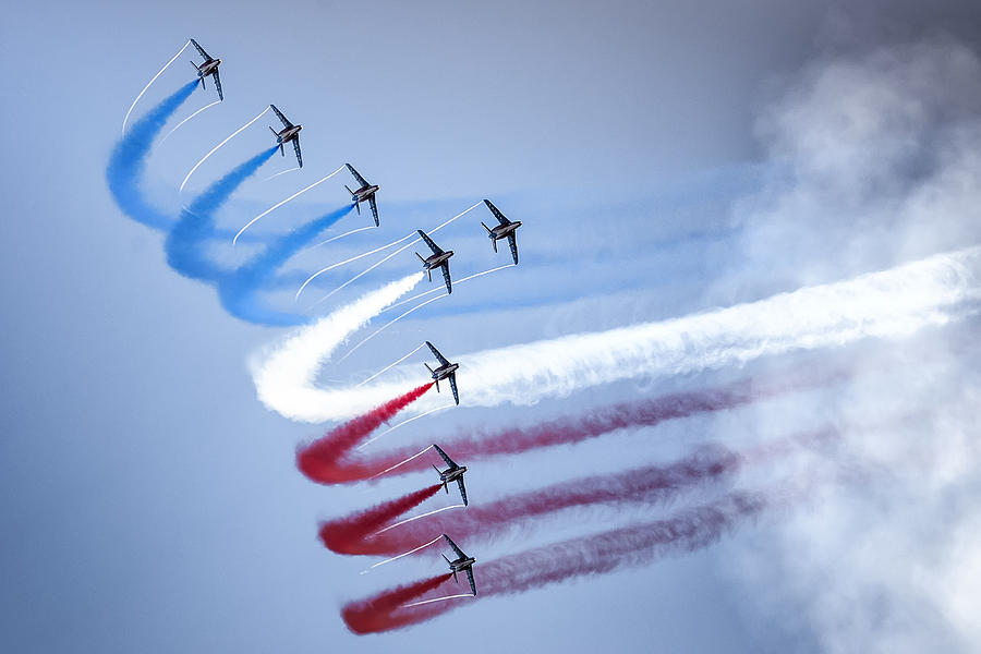 Patrouille de France Photograph by Hernan Bua - Fine Art America