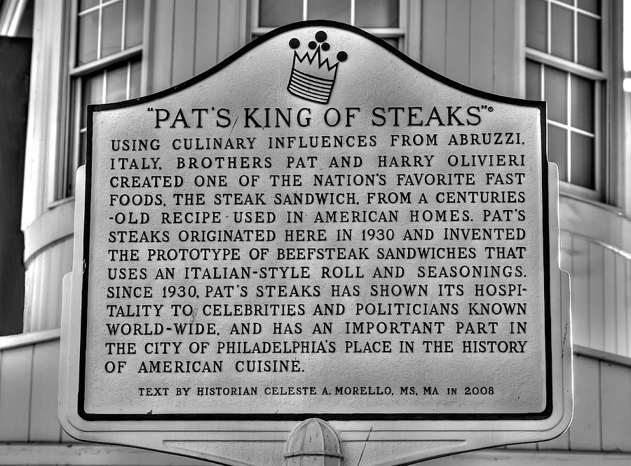 Pats King of Steaks - Inventor of the Cheesesteak - Ninth and Passyunk in South Philadelphia Photograph by Michael Mazaika