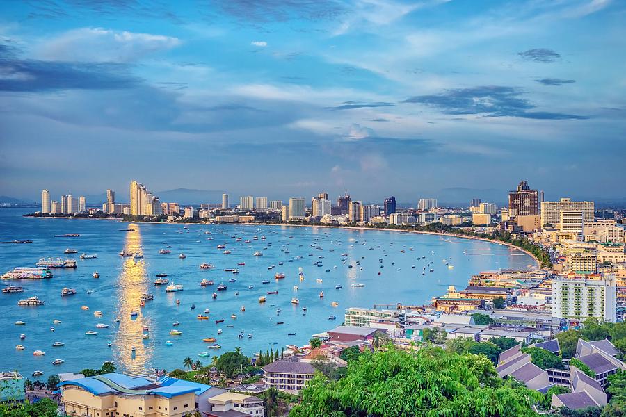 Pattaya Bay Photograph by Jijo George | Fine Art America