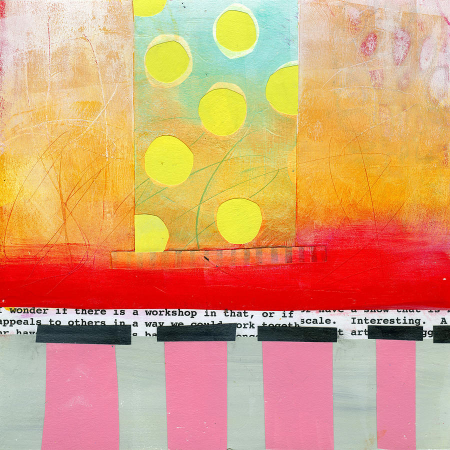Color Painting - Pattern # 7 by Jane Davies
