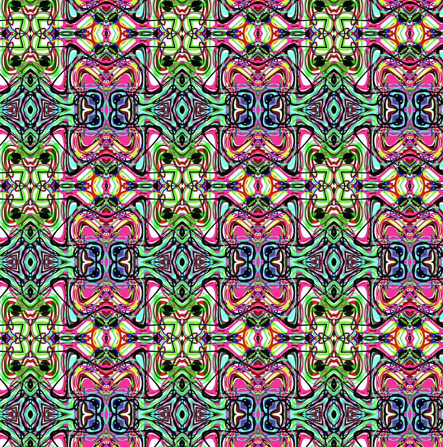 Pattern 8326 by Kristalin Davis Digital Art by Kristalin Davis