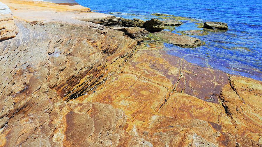 Patterns Along the Shore - Maria Island Photograph by Lexa Harpell