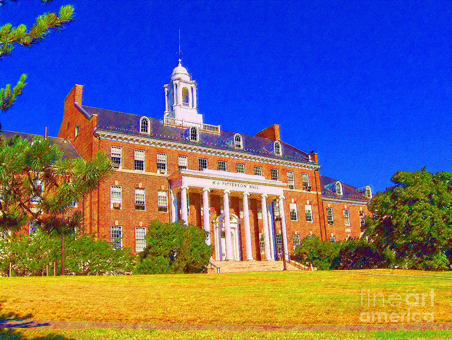 Patterson Hall Painting by The Graduation Gift Shop Patterson Hall Painting by The Graduation Gift Shop