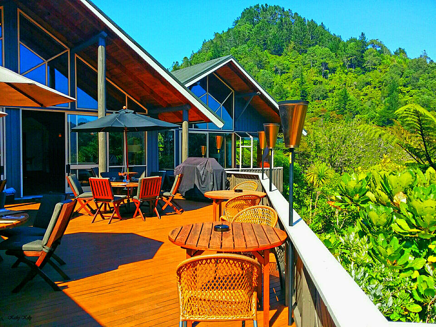 Pauanui Chalet Photograph by Kathy Kelly