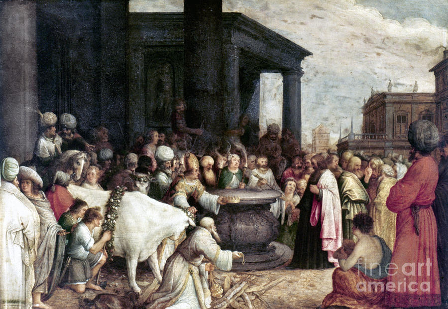 Paul And Barnabas Painting by Granger