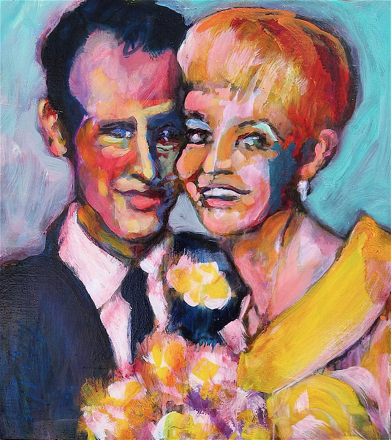 Paul and Joanne Painting by Les Leffingwell