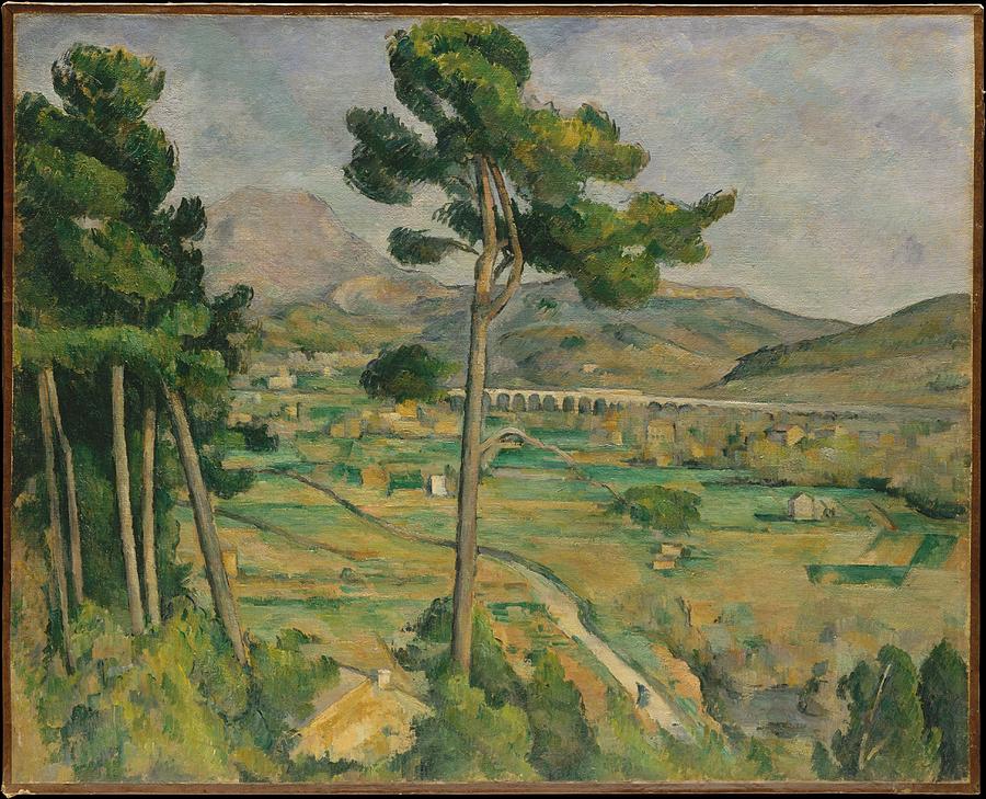Paul Cezanne, landscape Painting by Celestial Images