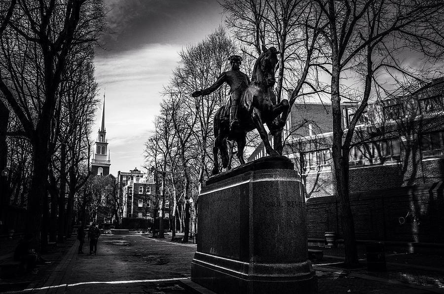 Black And White Photograph - Paul Revere by Tyler Wiggins