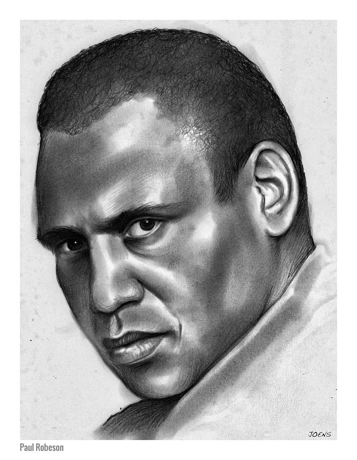Paul Robeson Drawing