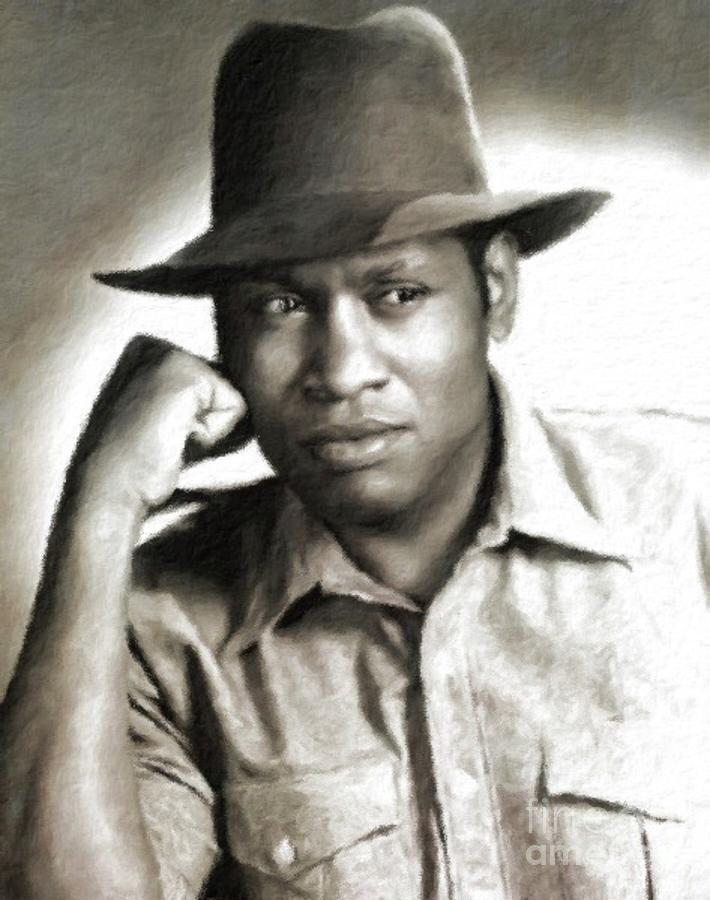 Paul Robeson, Vintage Actor And Singer Painting