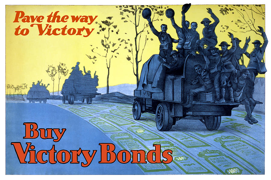 World War One Painting - Pave The Way To Victory by War Is Hell Store
