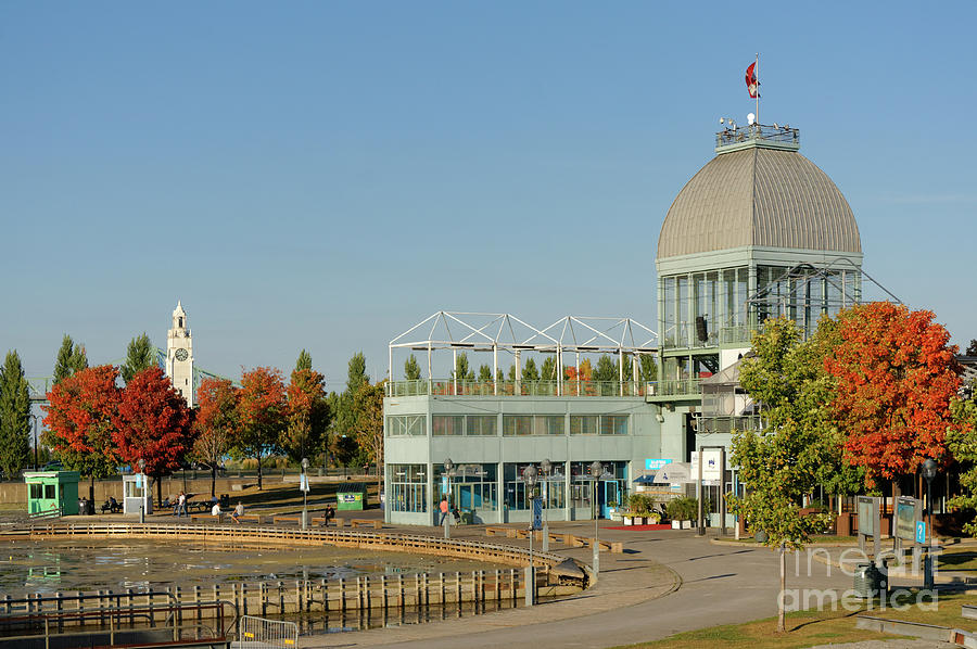 Pavilion in Old Port of Montreal Photograph by John  Mitchell