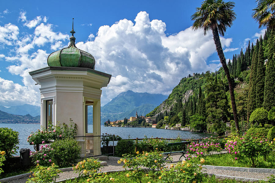 Pavilion in Villa Monastero Gardens Photograph by Carolyn Derstine ...