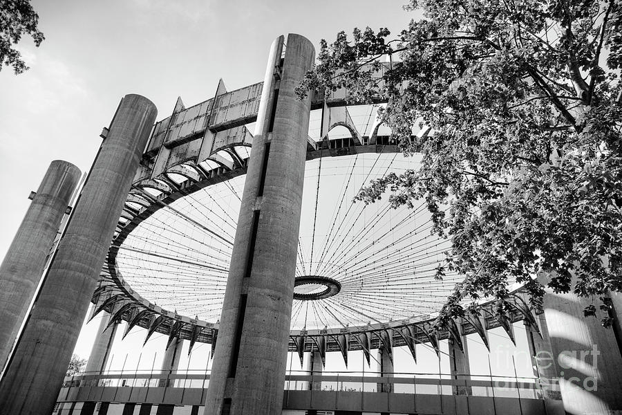Pavilion Remnants of 1964 Worlds Fair Flushing Meadows Park NY Photograph by Chuck Kuhn