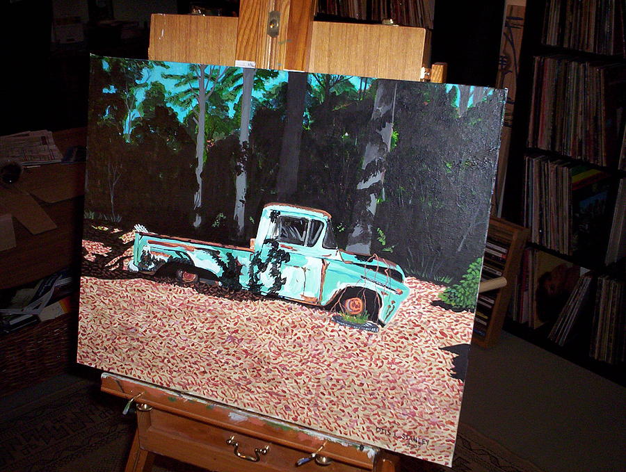Automobile Painting - Paw Paw by Otis L Stanley