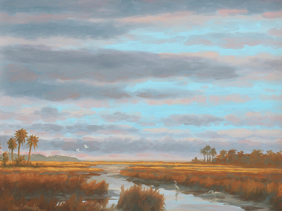 Pawleys Island Painting by Guy Crittenden