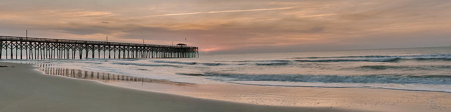 Beach Photograph - Pawleys Island Sunrise South by Ginny Horton