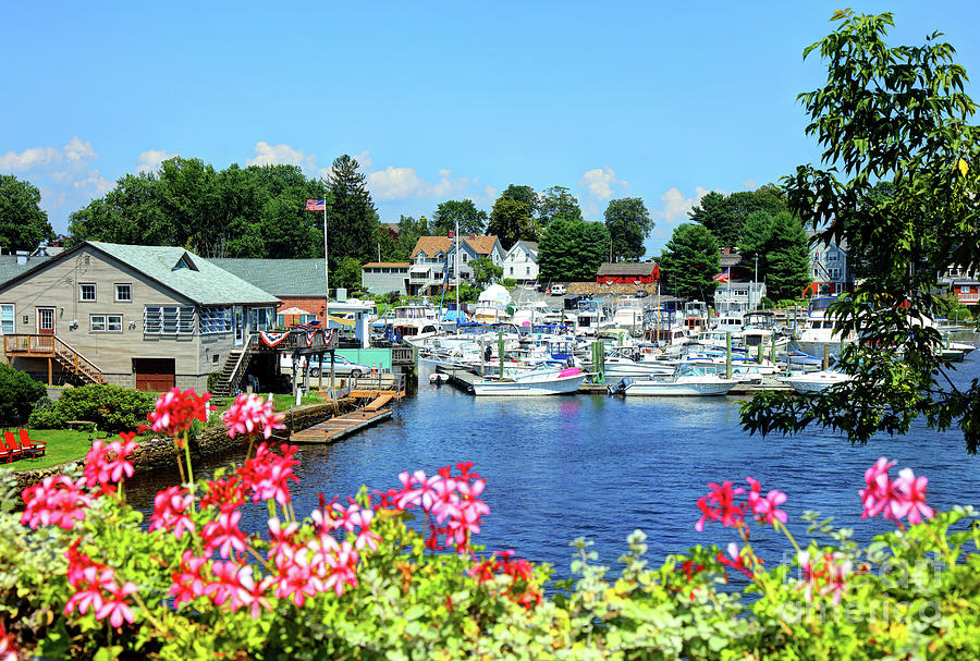 Pawtuxet Village in the cities of Warwick and Cranston Photograph by ...