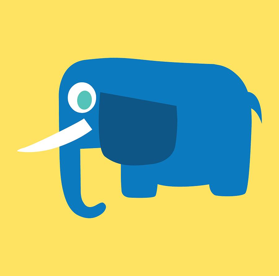 Pbs Kids Elephant Digital Art by Pbs Kids