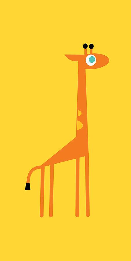 Pbs Kids Giraffe Digital Art by Pbs Kids