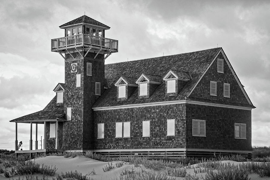 Architecture Photograph - Pea Island Station 2 by Alan Raasch