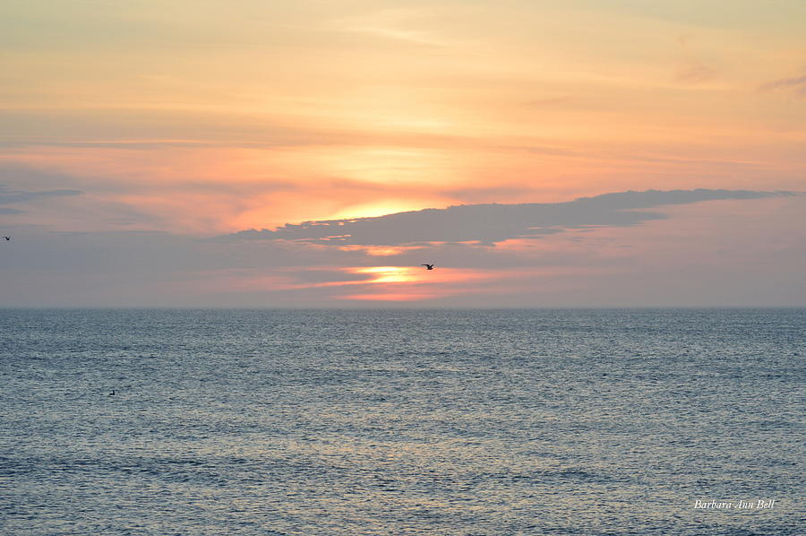 Pea Island Sunrise Photograph by Barbara Ann Bell