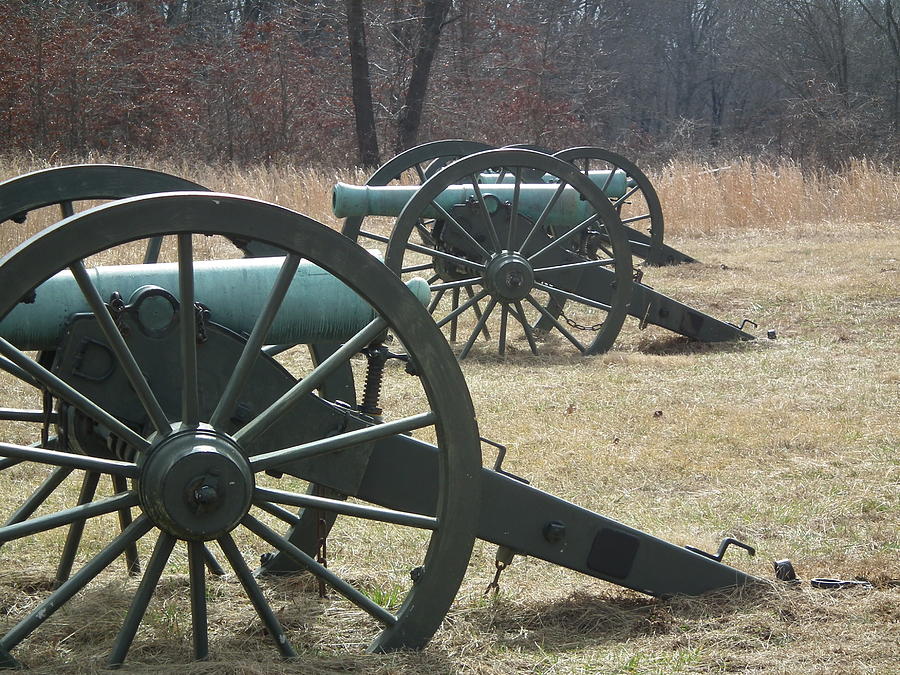 Pea Ridge Cannons Photograph by Amanda Feeser - Fine Art America