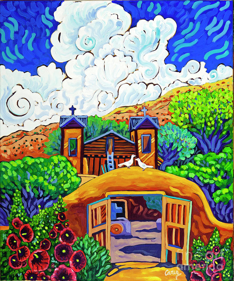 Peace and Happiness Painting by Cathy Carey