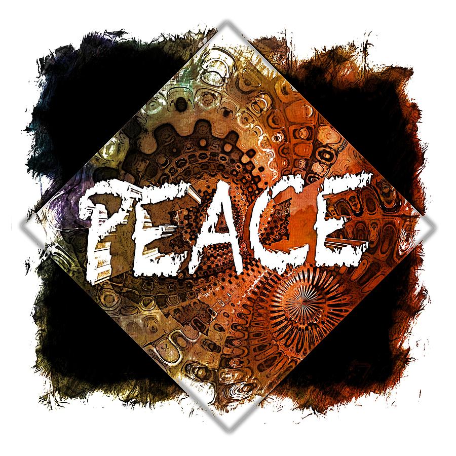 Peace Art 1 Digital Art by DiDesigns Graphics